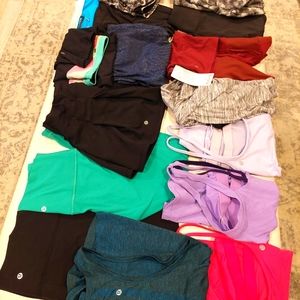 15pc Lululemon Variety Great Bundle All Size 8